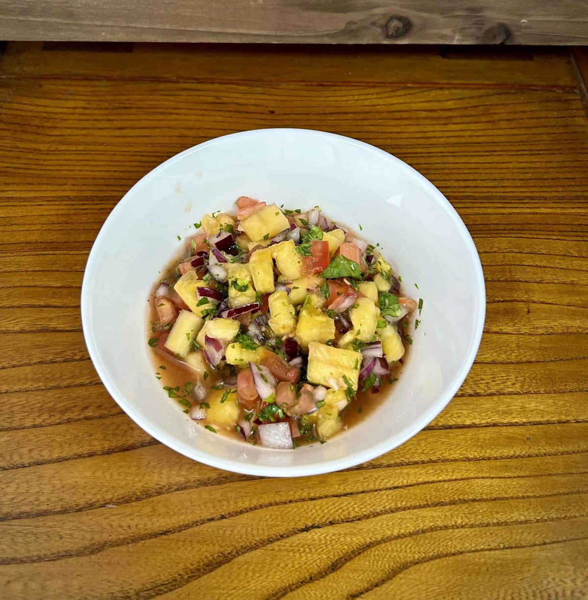 Pico de Gallo With a Pineapple Twist