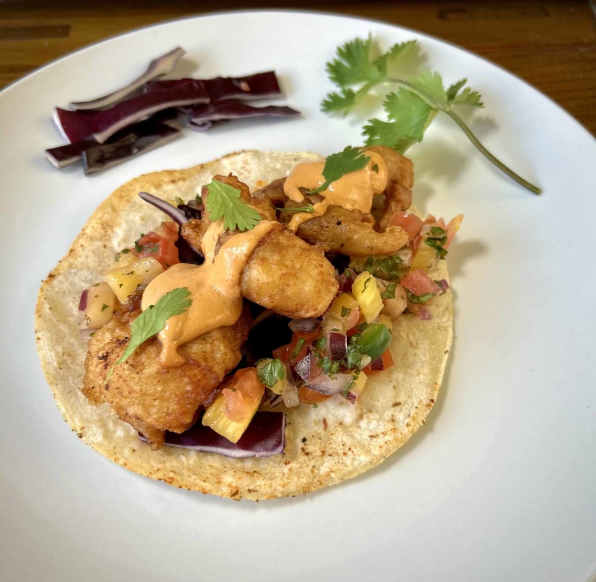 Beer Battered Fish Tacos