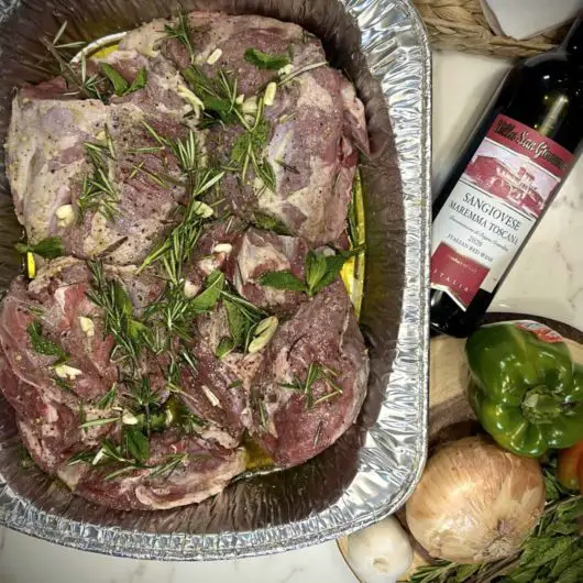 Roasted Mediterranean Lamb