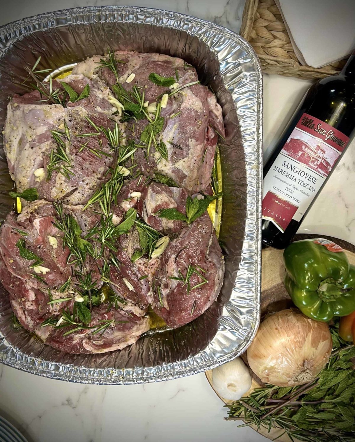 Roasted Mediterranean Lamb