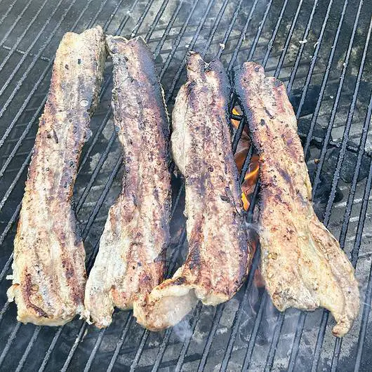 Delicioso Tocino Coreano (Samgyupsal) en Marinada de Soya y Ajonjolí 