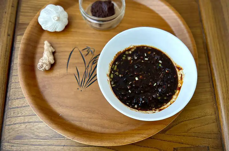 Doenjang based dipping sauce for a delicious Umami flavor profile that goes very well with Korean Barbecue