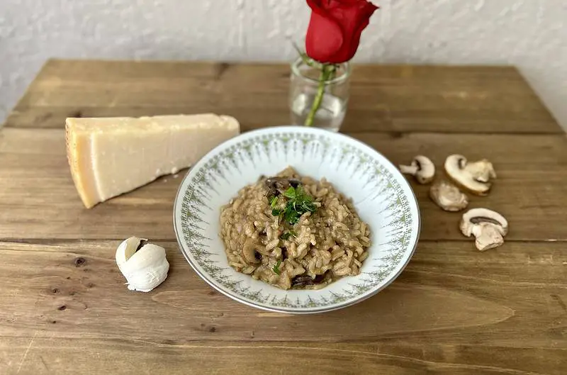Home Made Mushroom Risotto